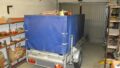 Garage neben dem Haus