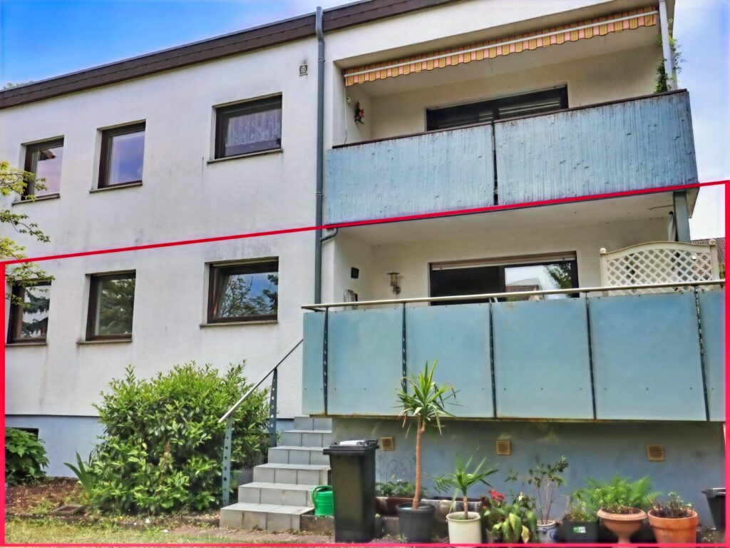 Blick auf die Wohnung