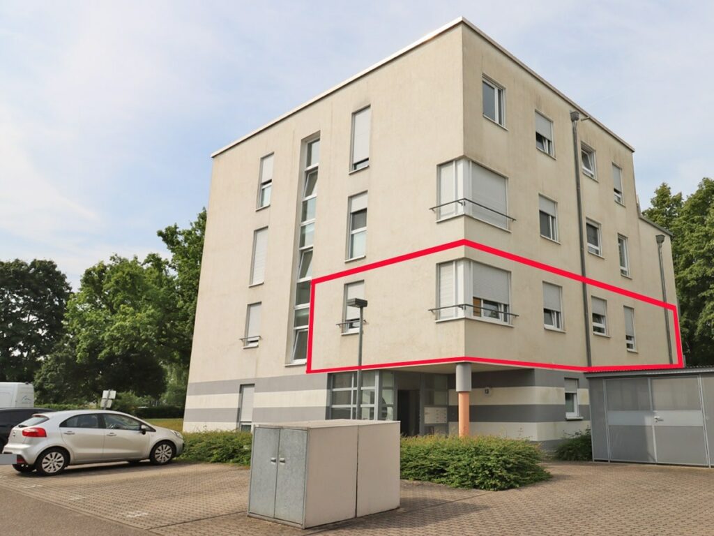 Blick auf die Wohnung