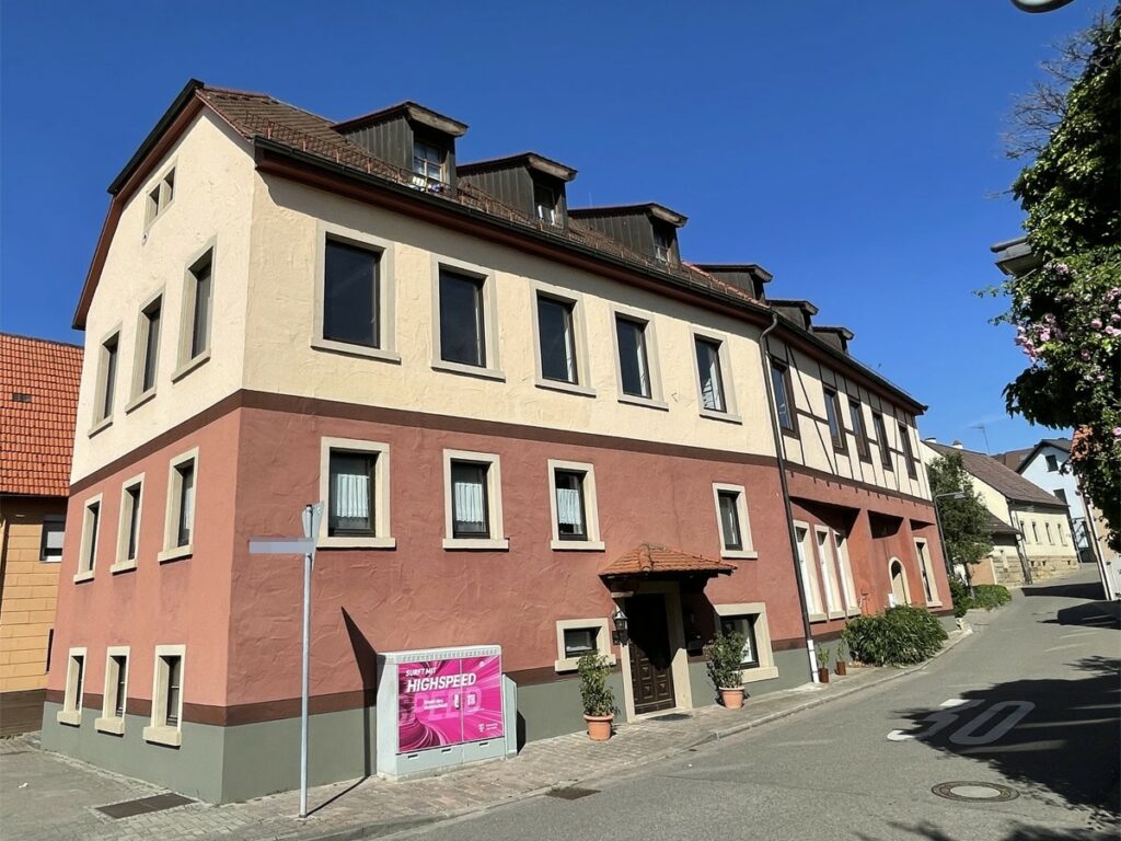 Blick auf das Haus