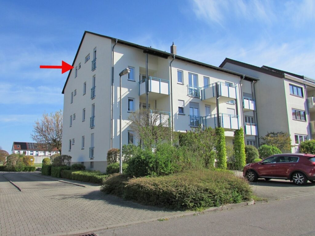 Blick auf die Wohnung