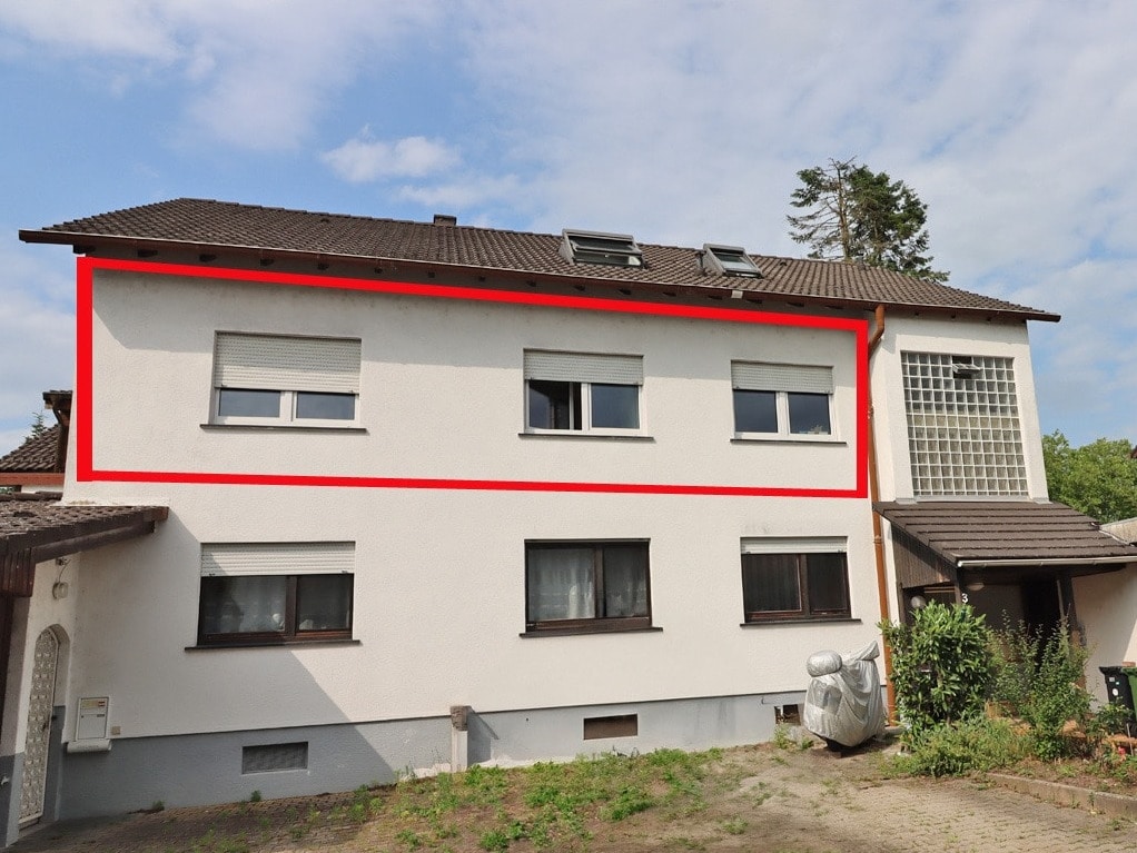 Blick auf die Wohnung