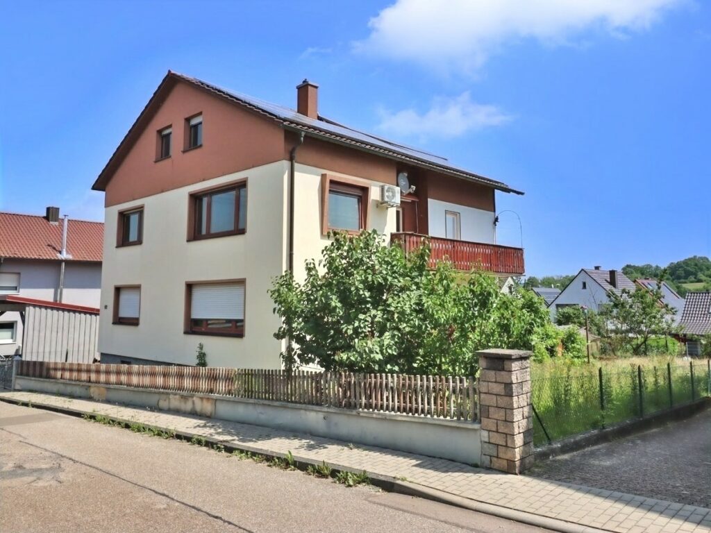 Blick auf das Haus