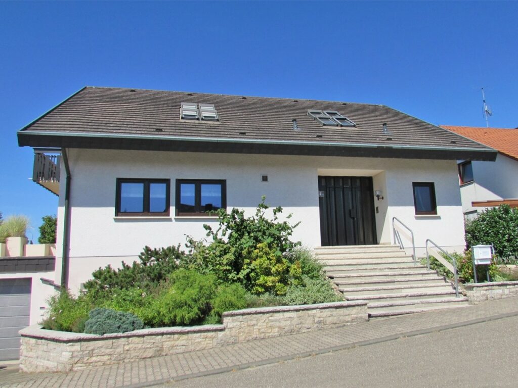 Blick auf das Haus