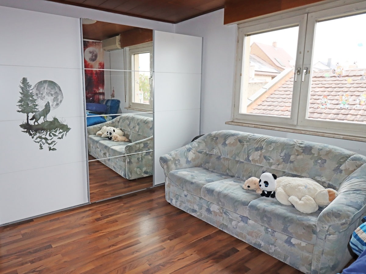 Schlafbereich Wohnung II, OG