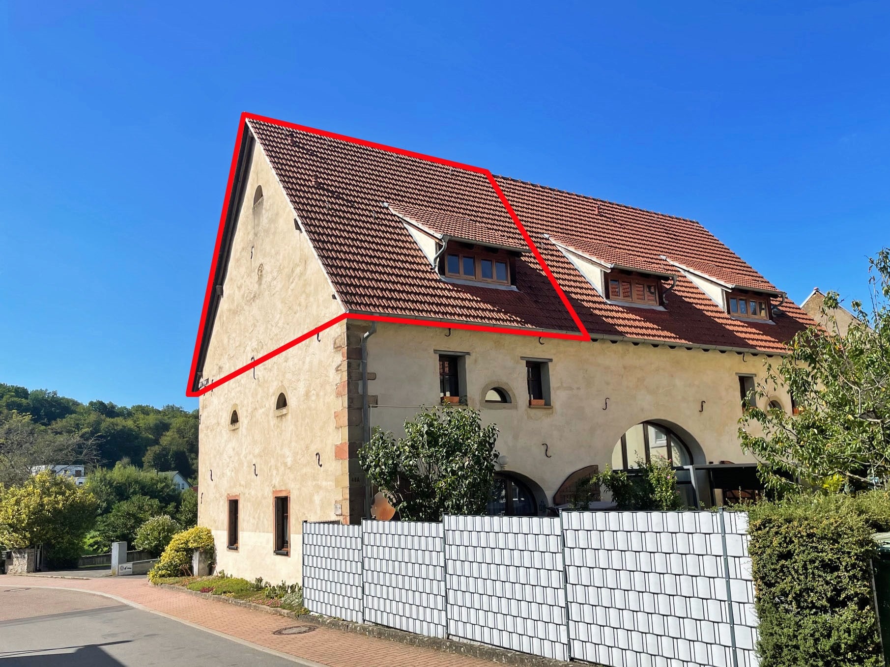 Rückseite Wohnung 8