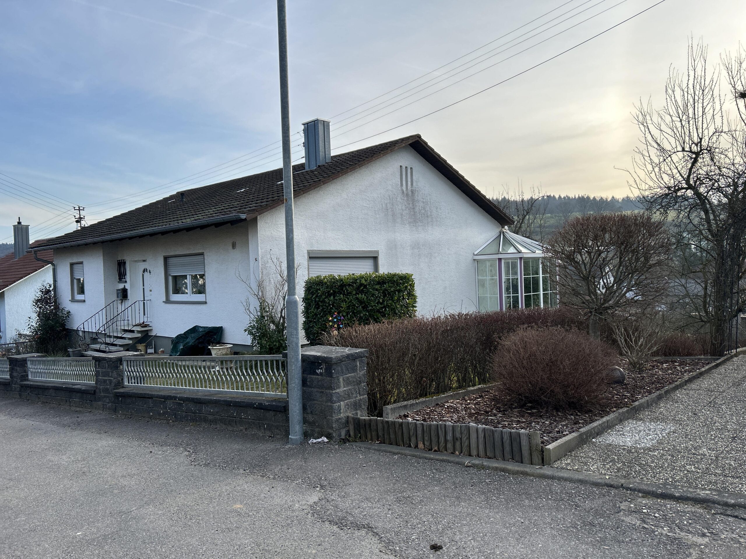 Straßenansicht Einfamilienhaus Spechbach