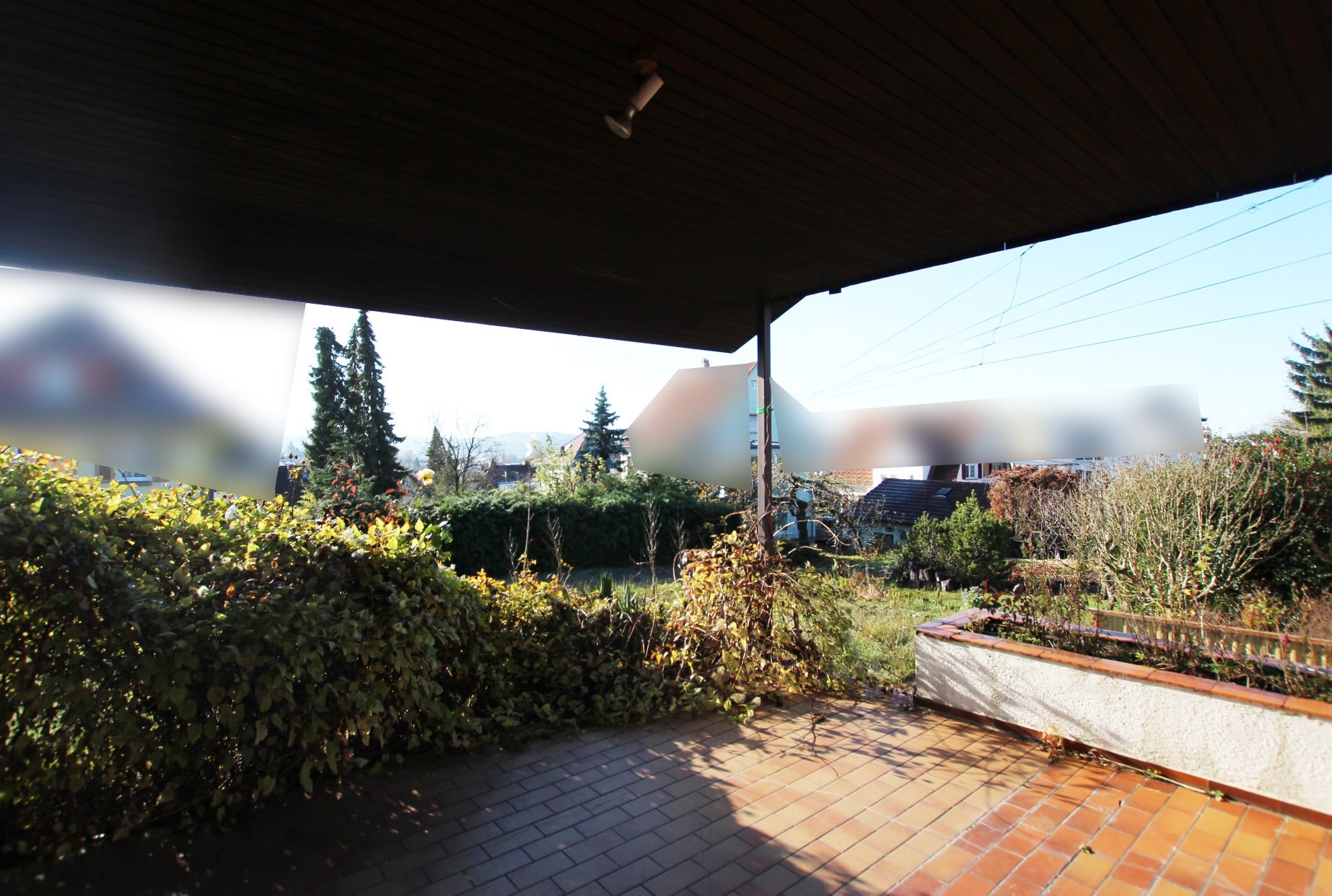 Terrasse mit Ausblick