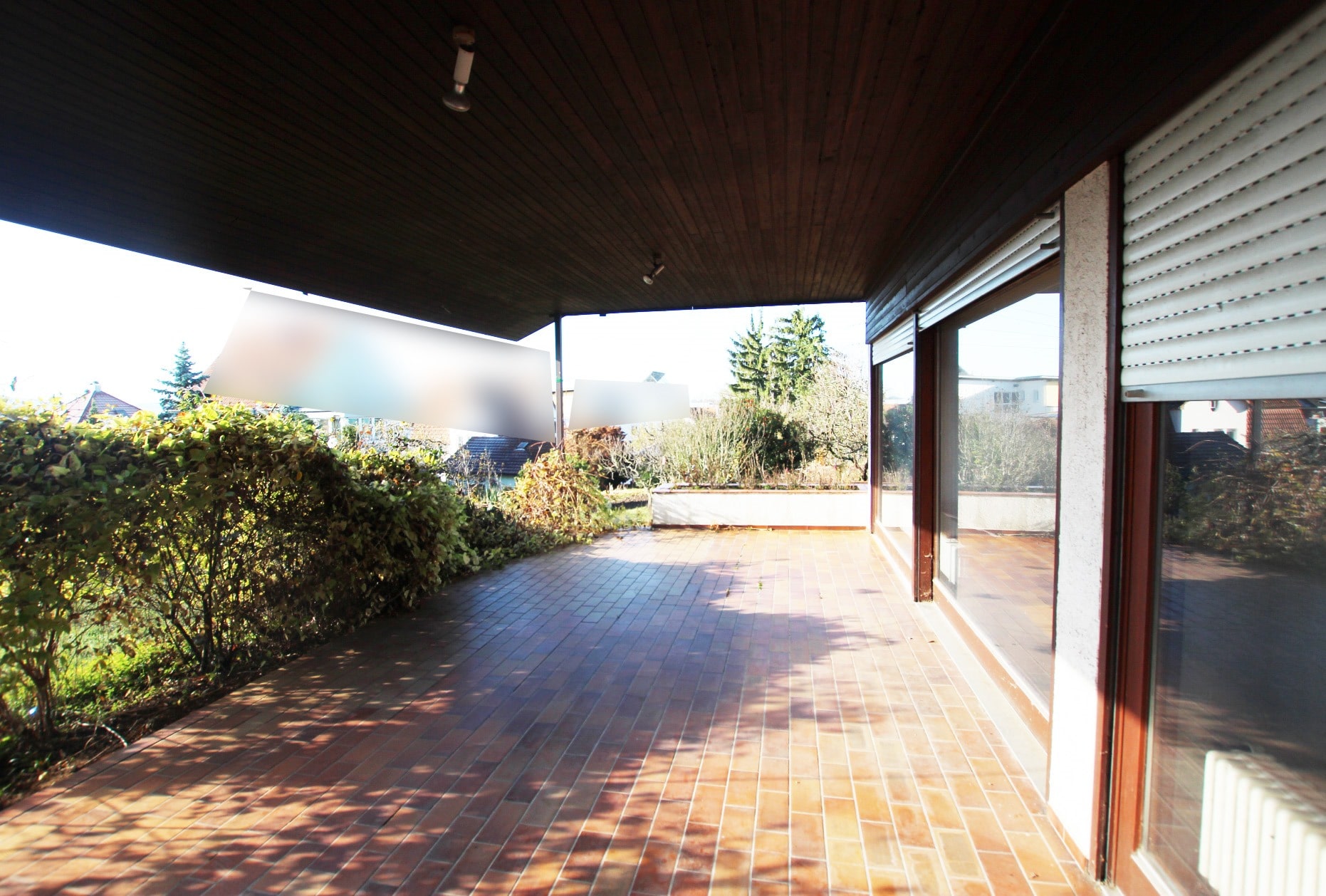 Terrasse mit Ausblick