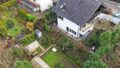 Drohnenansicht Haus und Garten