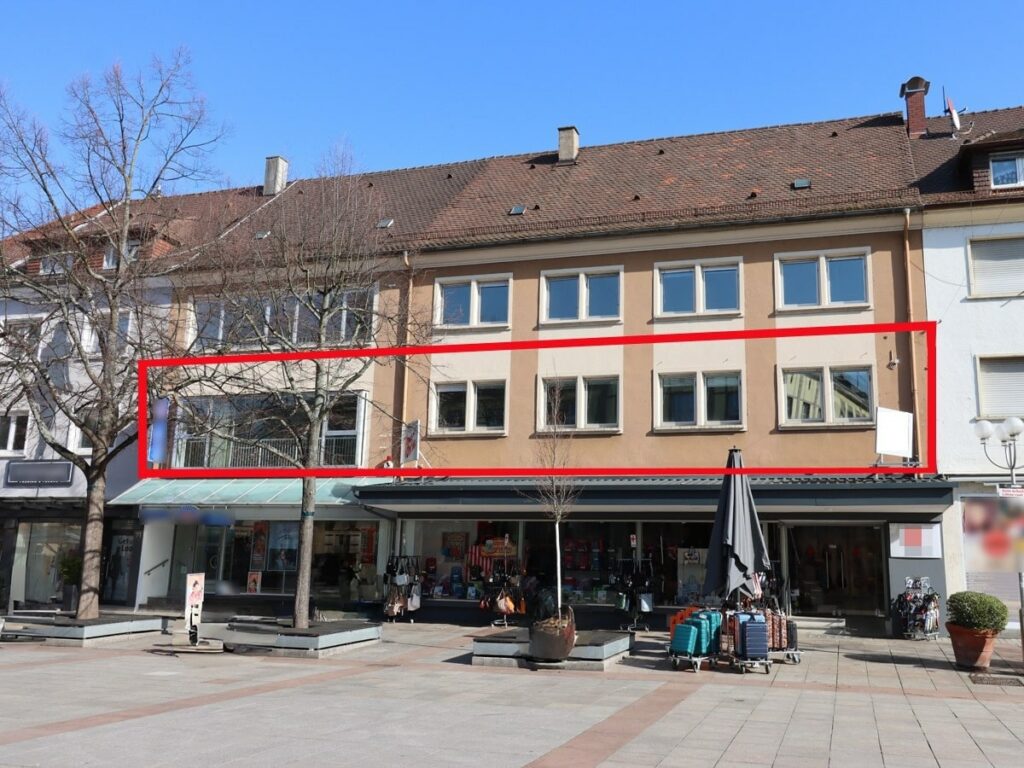 Blick auf die Gewerbefläche