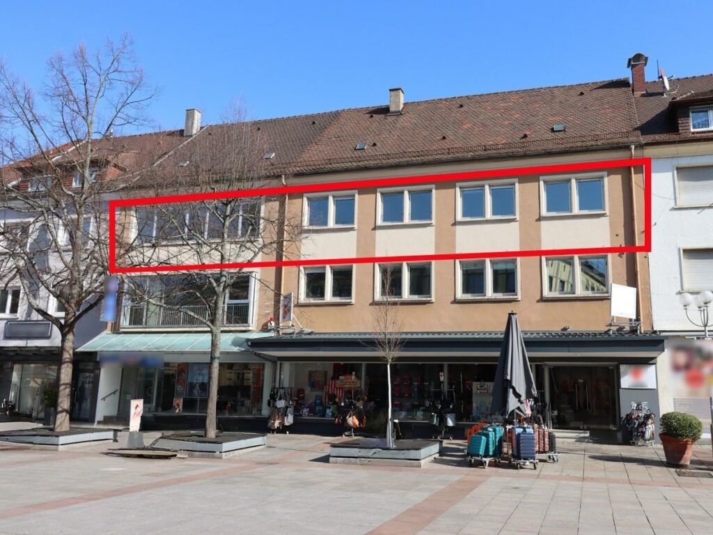 Blick auf die Gewerbefläche