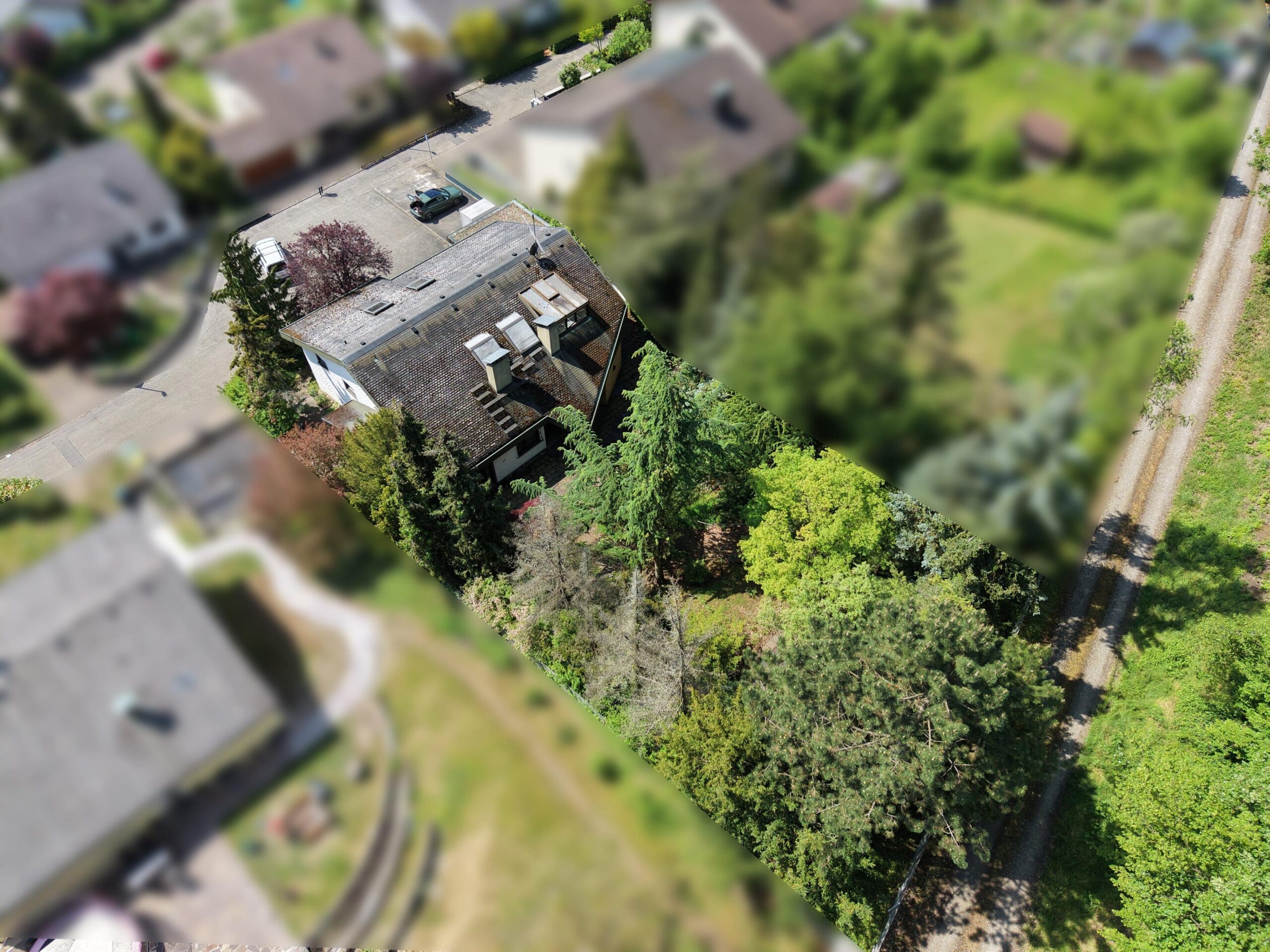 Rückansicht - Garten