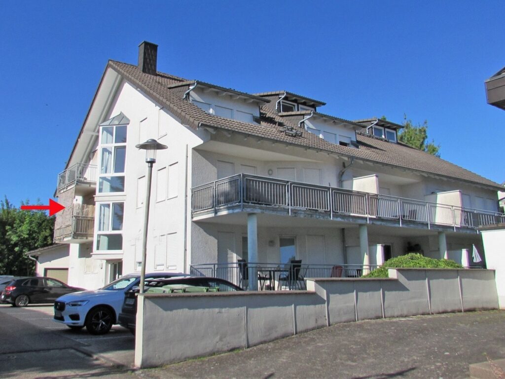 Blick auf die Wohnung