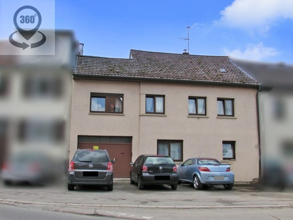Blick auf das Haus