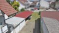 Blick vom Balkon