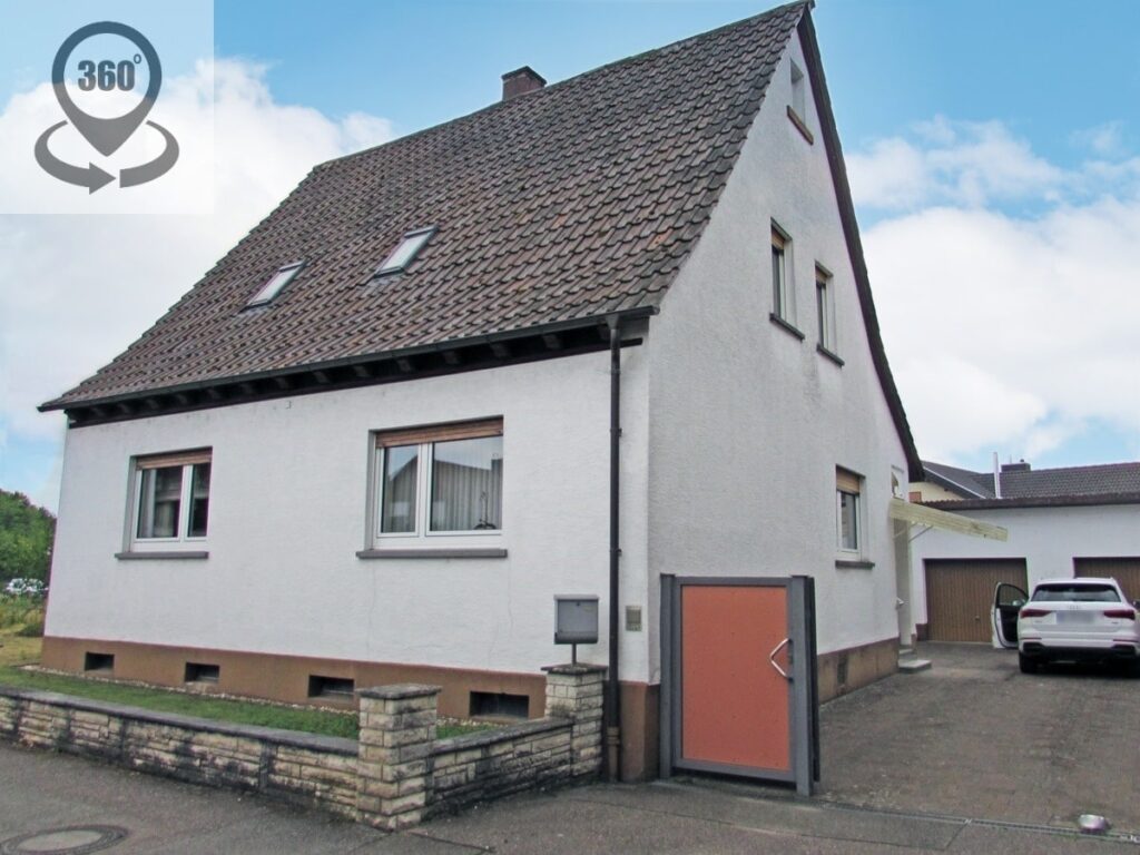 Blick auf das Haus