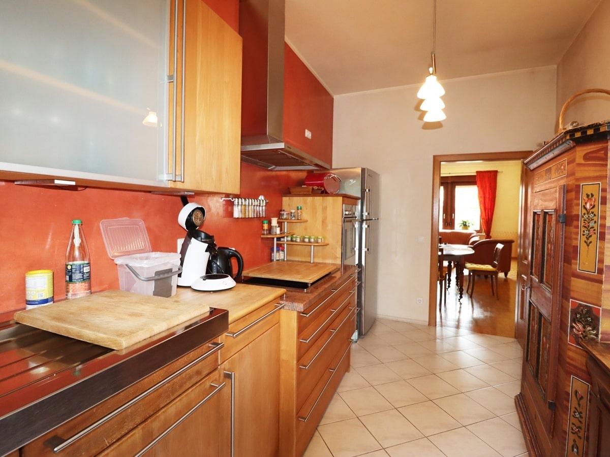 Küche der Wohnung im OG links
