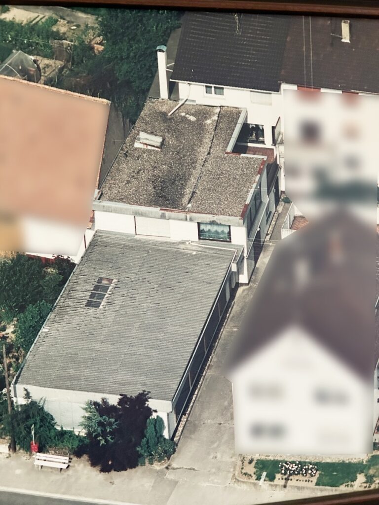Luftaufnahme vom Anwesen