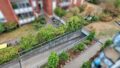 Blick auf die Tiefgarageneinfahrt