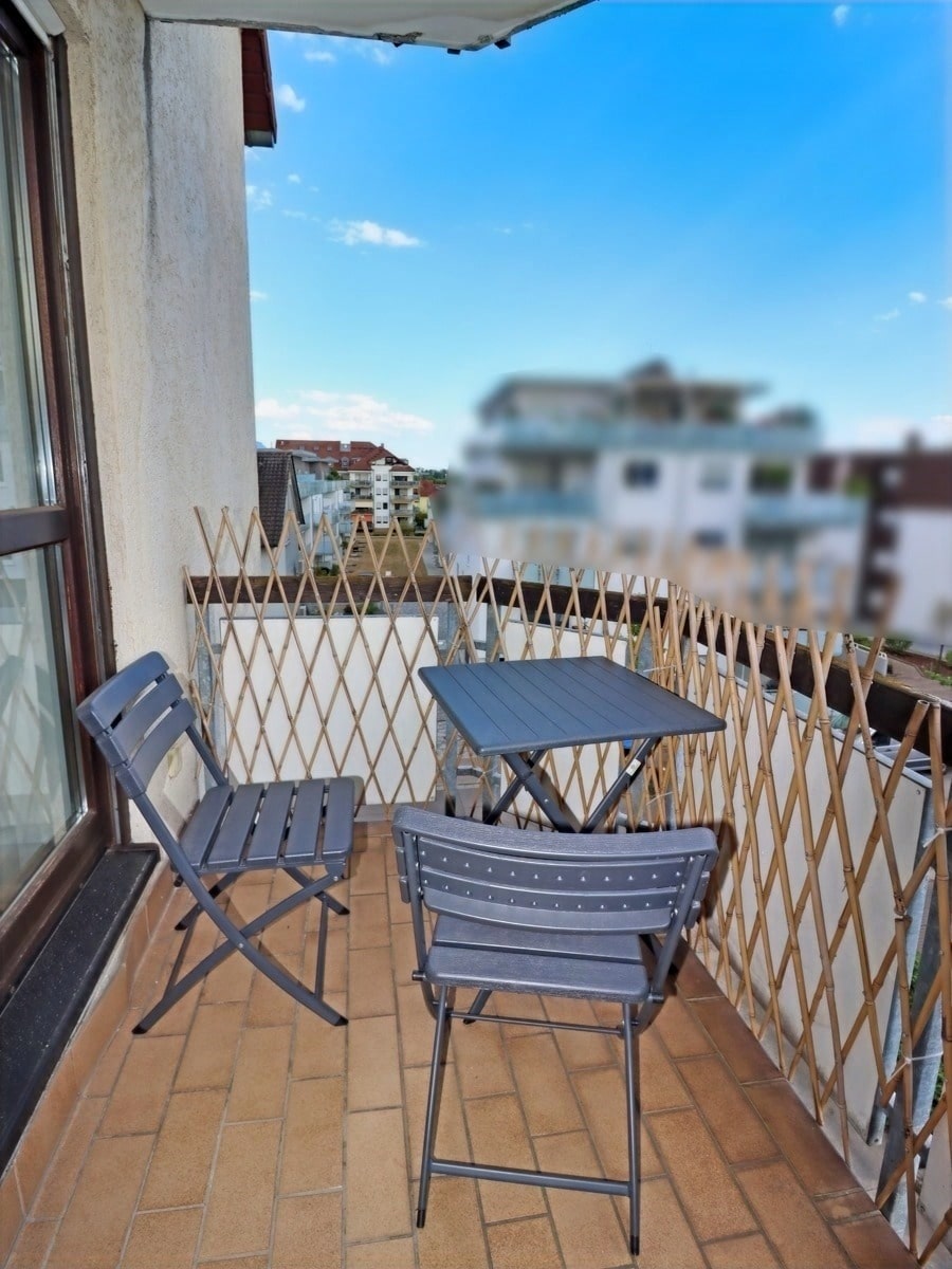 überdachter Balkon