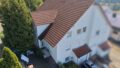 Blick auf die Doppelhaushälfte