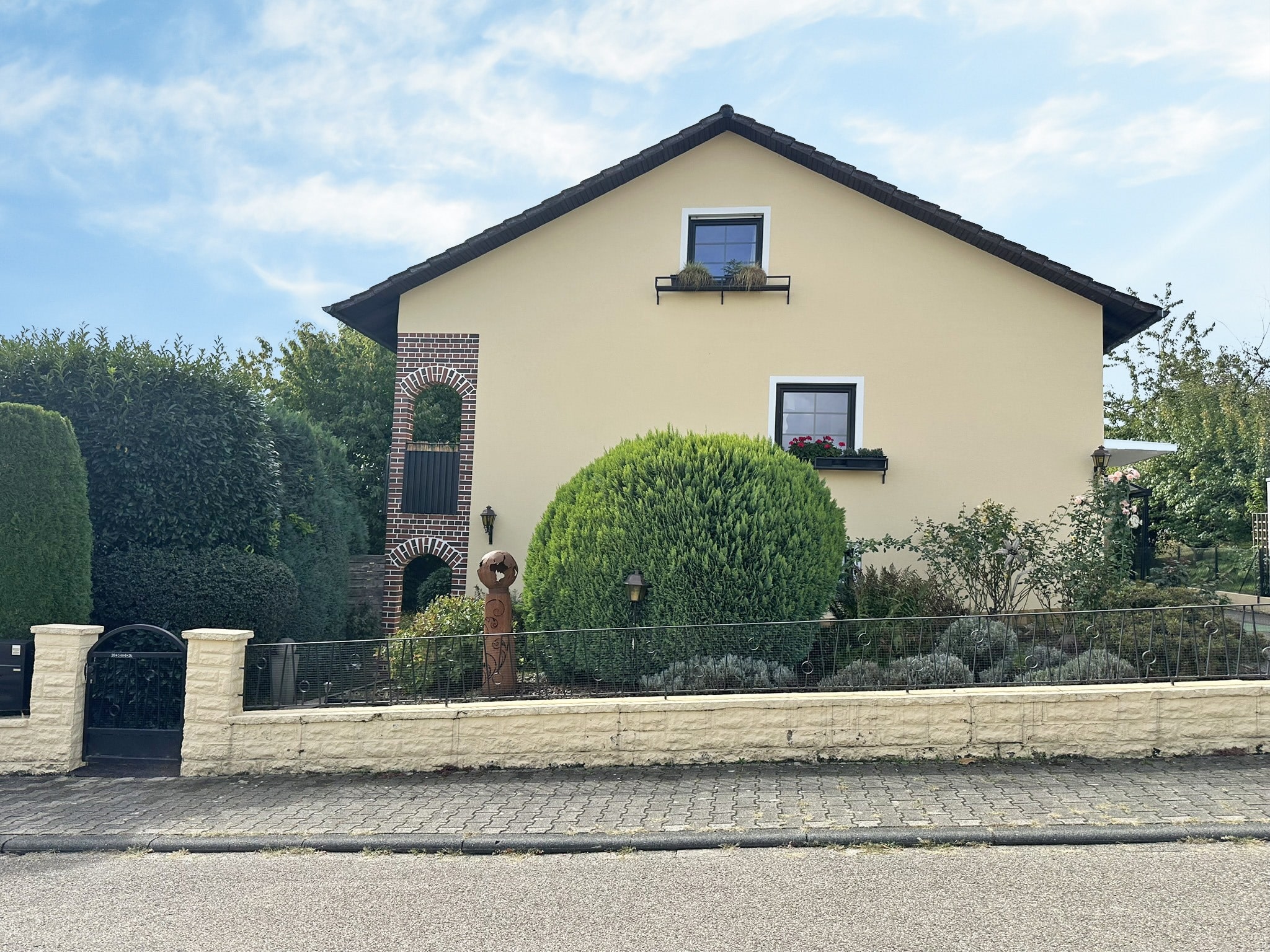 Fronansicht Haus